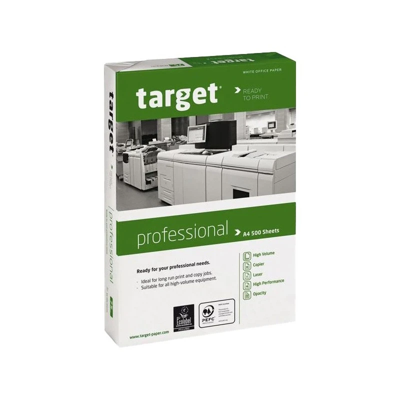 Ramette Target Lot de 5 de papier blanc Professional A4 500 feuilles (RT04-LOT) – Image 2