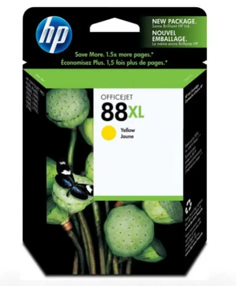 HP 88XL Jaune - Cartouche d'encre grande capacité HP d'origine (C9393AE)