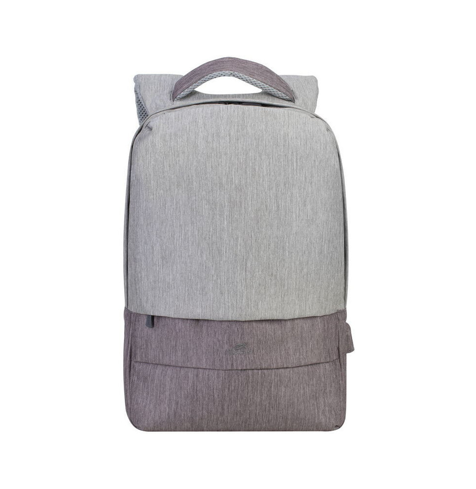 Sac à dos Rivacase Prater 7562 gris moka pour ordinateurs portables 15.6" (7562 grey/mocha)