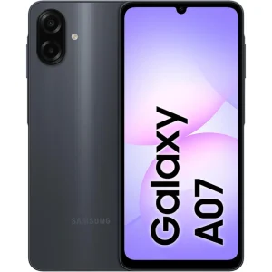 Samsung Galaxy A07 6,7" (4Go / 128Go) - 4G Double SIM Noir (SM-A075FZKGMWD)