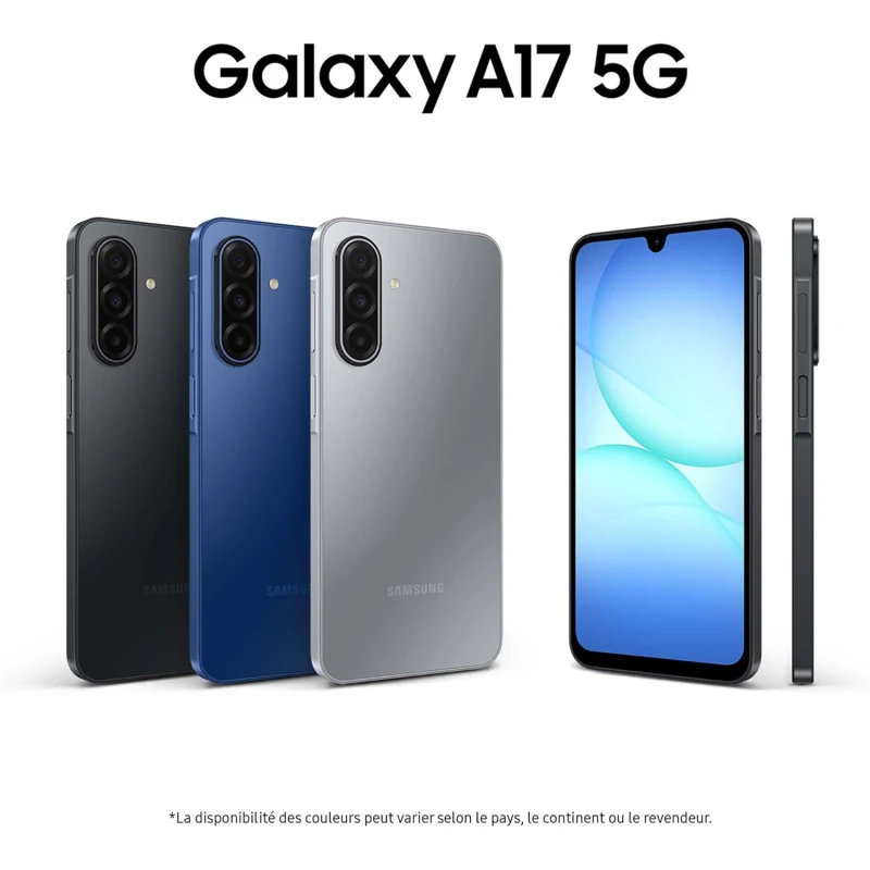 Samsung Galaxy A17 5G 6,7″ (6Go / 128Go) - 5G Noir (SM-A176BZKFMWD) – Image 2