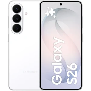 Samsung Galaxy S26 6.3″ (12Go / 256Go) - 5G Dual SIM Blanc (SM-S942BZWOMWD)