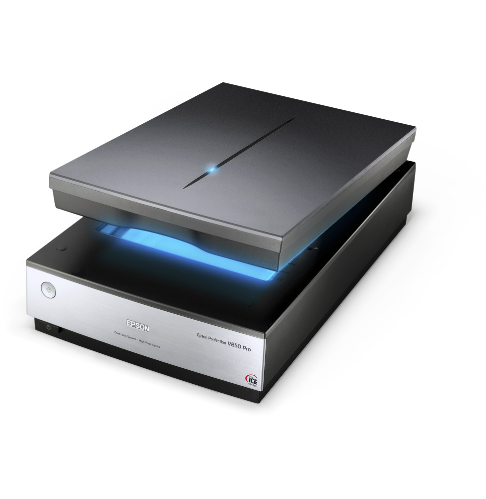 Scanner Epson Excellention V850 Pro pour numérisation de photos et de films (B11B224401)