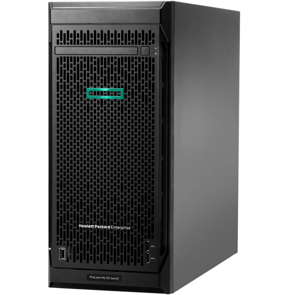 Serveur HPE ProLiant ML110 Gen10 4208 monoprocesseur 16 Go-R S100i 8 disques à petit facteur de forme 1x800W (P21440-421)
