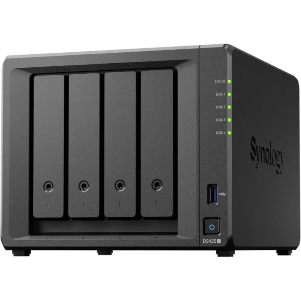 Serveur NAS Synology DiskStation 4 baies Celeron J4125 2.0GHz 2Go (DS425+)