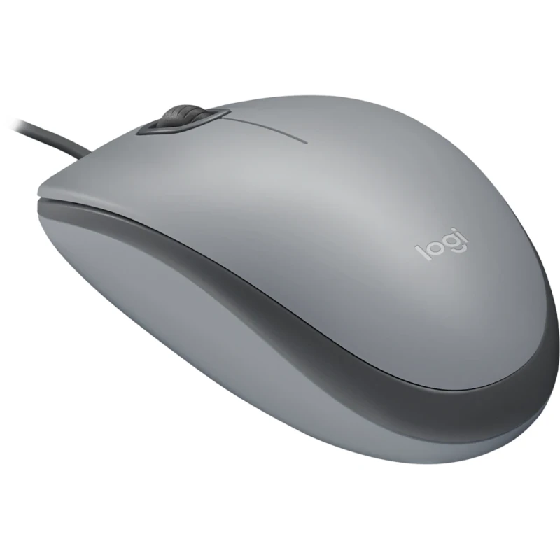 Souris filaire Logitech M110 Silent USB Gris (910-006760) – Image 2
