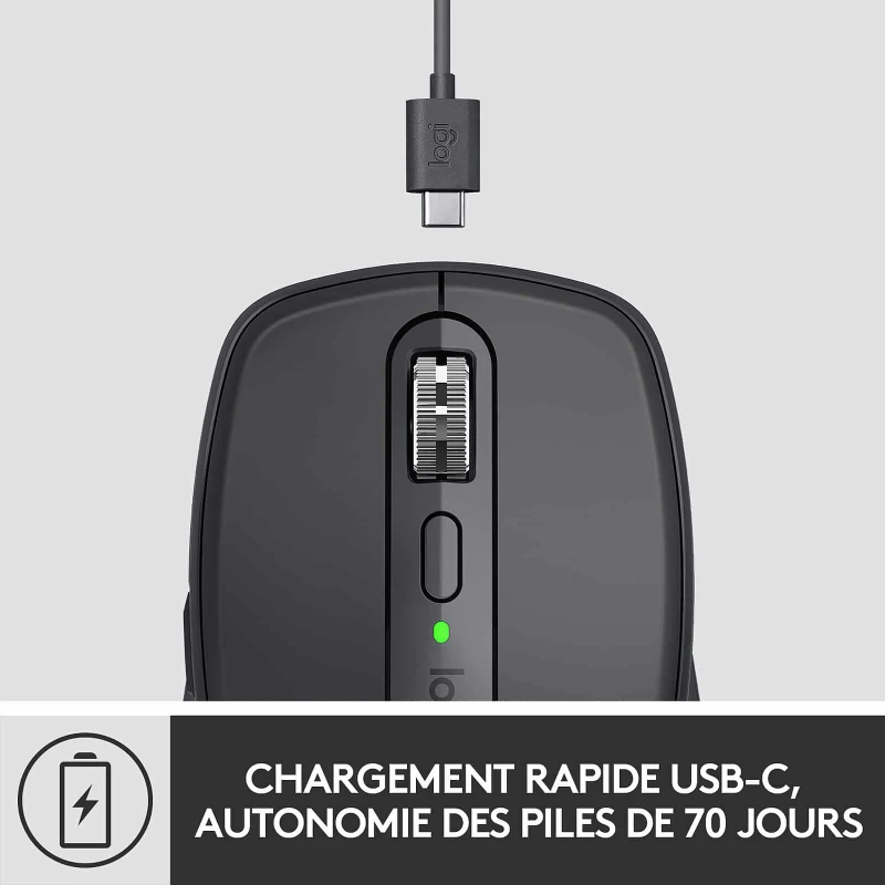 Souris Logitech Sans fil bluetooth MX Anywhere 3s (910-006929) – Image 2