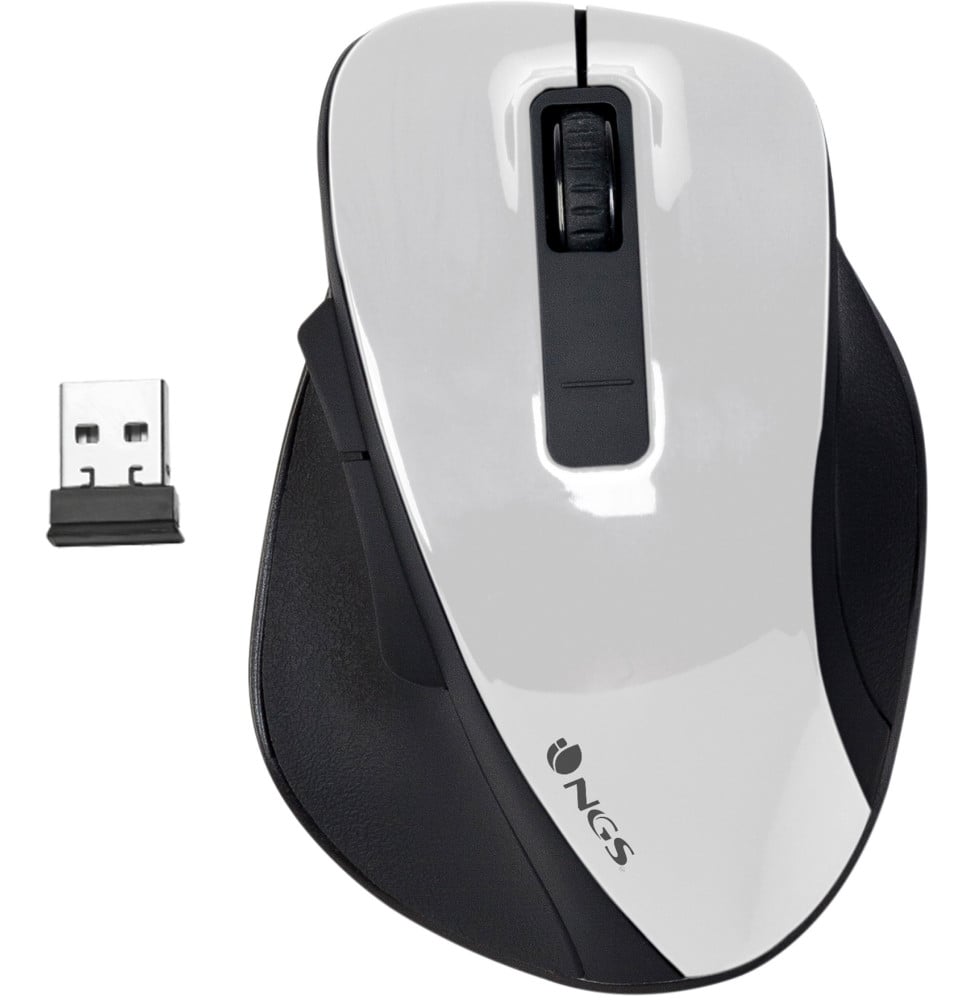 Souris sans fil NGS Bow Blanche (BOWWHITE)
