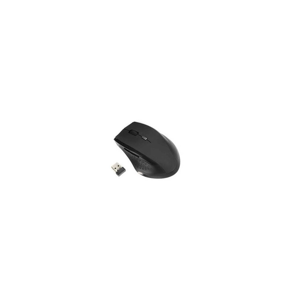 Souris sans fil noire ergonomique UPTEC - USB (4111132)