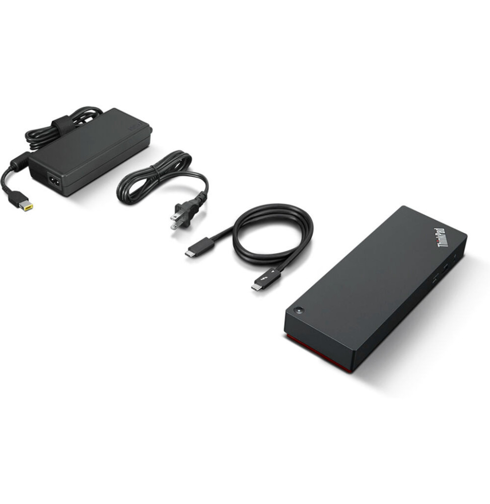Station d'accueil Lenovo ThinkPad Universal Thunderbolt 4 Dock- EU Power plug (40B00135EU) – Image 5
