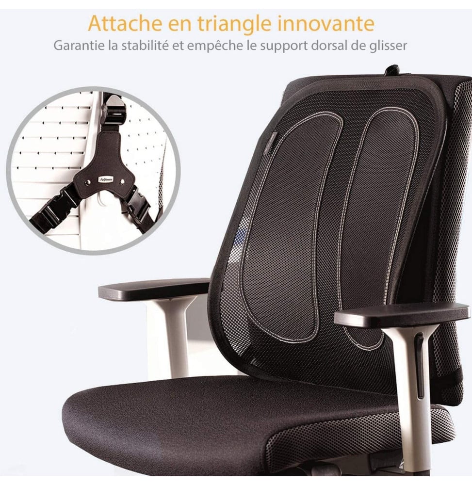 Support dorsal en maille Fellowes Office Suites™ (9191301) – Image 3