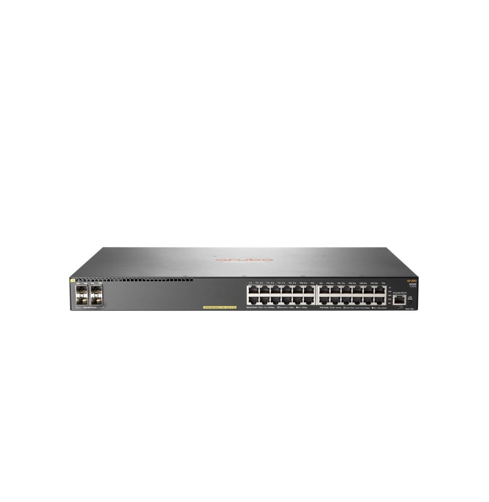 Switch Administrable Aruba 2930F 24 ports PoE+ 4SFP (JL261A)