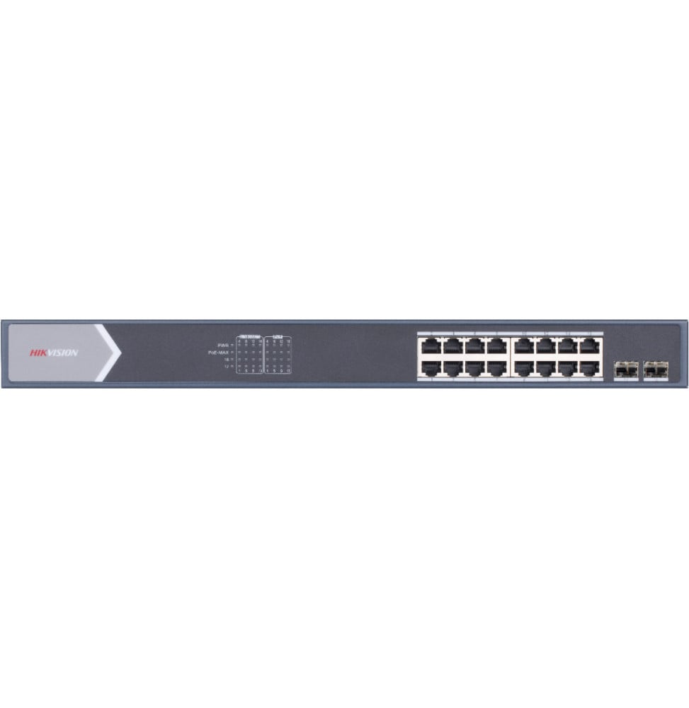 Switch Non Administrable HIKVISION 16 Ports 10/100/1000 POE (DS-3E0518P-E-M-B)