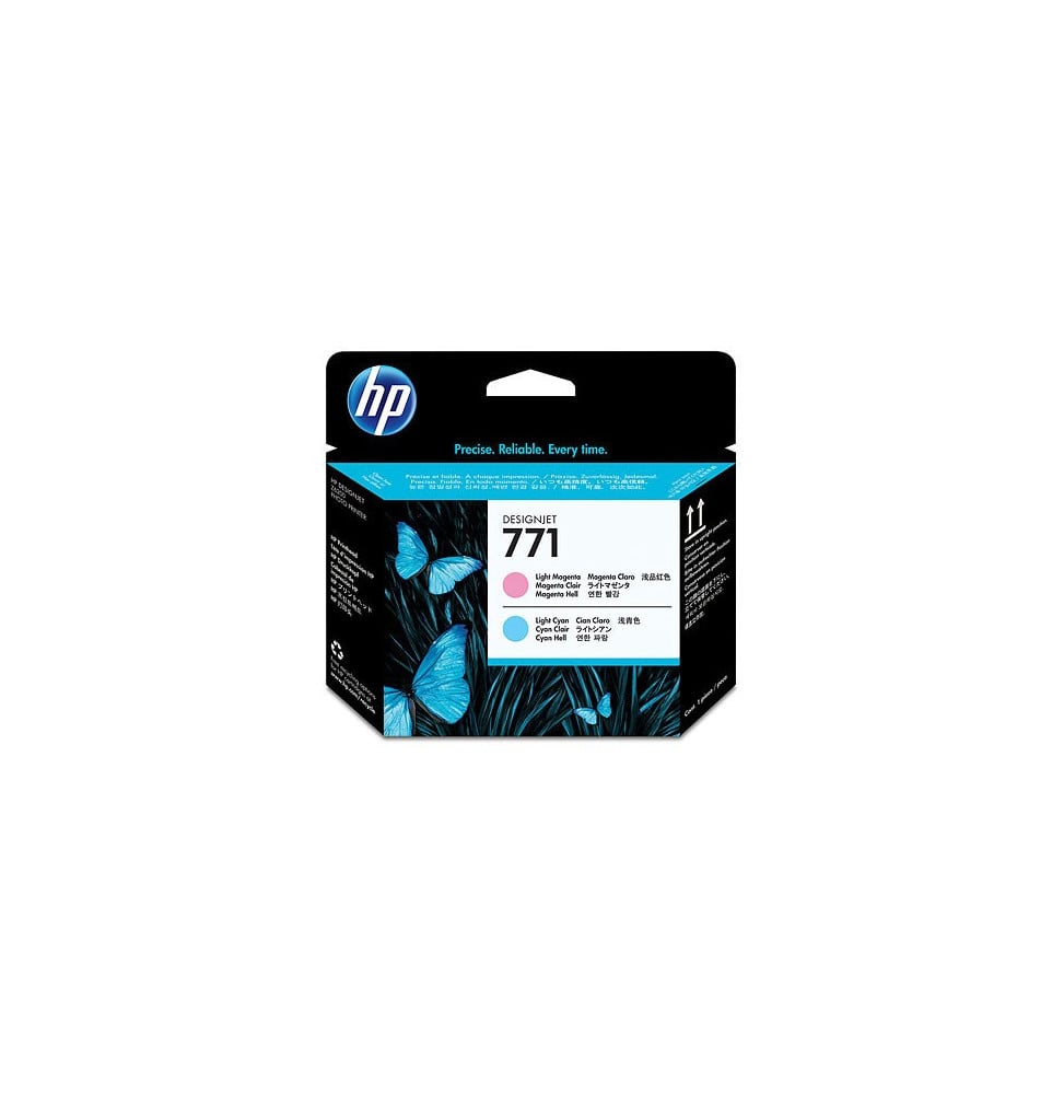 Tête d'impression magenta clair et cyan clair HP 771 Designjet (CE019A)