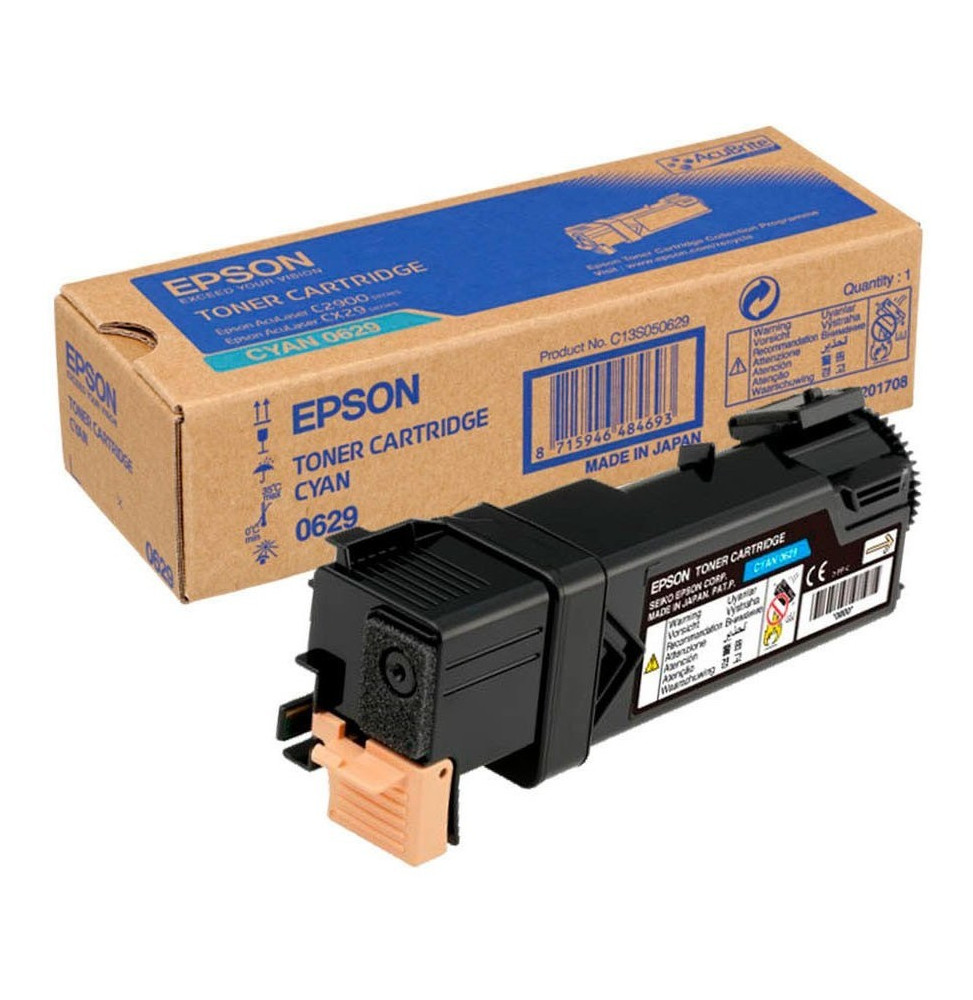 Epson 0629 Cyan - Toner Epson d'origine (C13S050629)