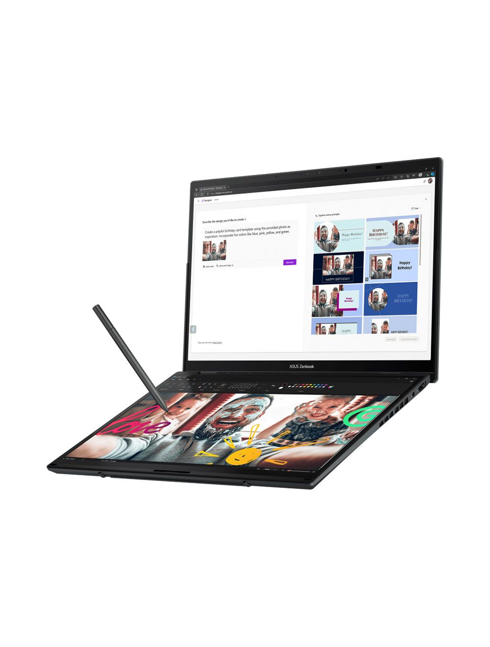 ASUS ZENBOOK DOU UX8406CA Intel Ultra 9-285H 32GB 2TB SSD Intel Arc Graphics 14" WQXGA Win11 90NB14X1-M003A0 – Image 4